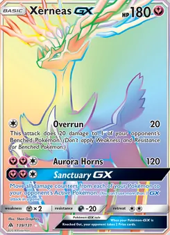 Xerneas GX, Forbidden Light, no. 139