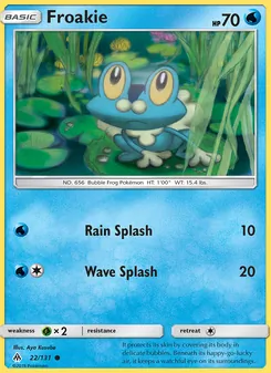 Froakie, Forbidden Light, no. 22