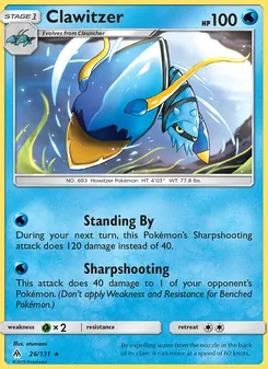 Clawitzer, Forbidden Light, no. 26