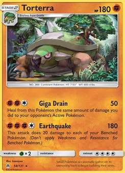 Torterra, Forbidden Light, no. 58