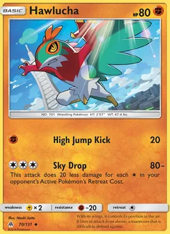 Hawlucha, Forbidden Light, no. 70