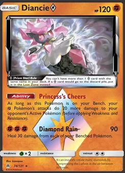 Diancie ◇, Forbidden Light, no. 74