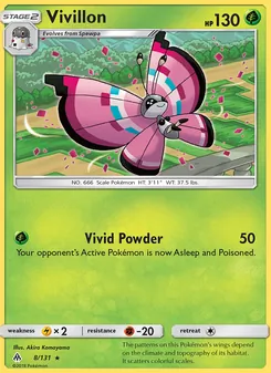 Vivillon, Forbidden Light, no. 8