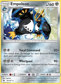Empoleon, Forbidden Light, no. 81