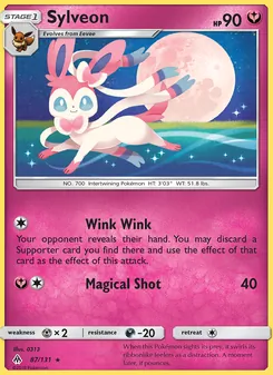 Sylveon, Forbidden Light, no. 87
