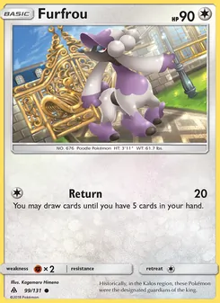 Furfrou, Forbidden Light, no. 99