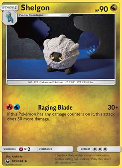 Shelgon, Celestial Storm, no. 105