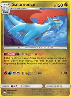 Salamence, Celestial Storm, no. 106