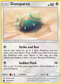 Dunsparce, Celestial Storm, no. 110