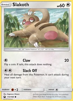 Slakoth, Celestial Storm, no. 113
