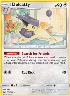 Delcatty, Celestial Storm, no. 121