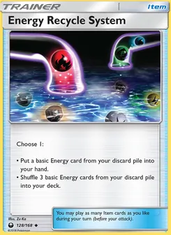 Energy Recycle System, Celestial Storm, no. 128