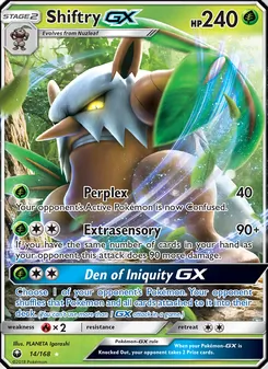 Shiftry GX, Celestial Storm, no. 14