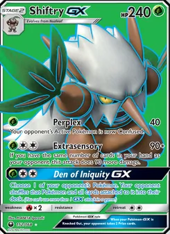 Shiftry GX, Celestial Storm, no. 152