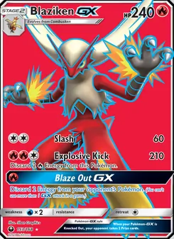 Blaziken GX, Celestial Storm, no. 153