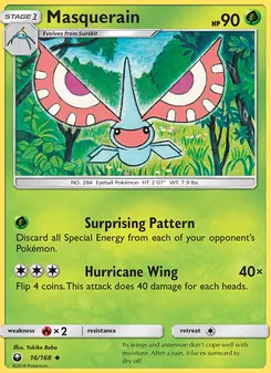Masquerain, Celestial Storm, no. 16