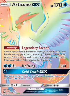 Articuno GX, Celestial Storm, no. 171