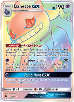 Banette GX, Celestial Storm, no. 174