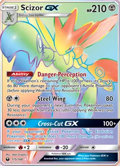 Scizor GX, Celestial Storm, no. 175