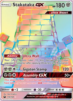 Stakataka GX, Celestial Storm, no. 176