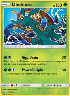 Dhelmise, Celestial Storm, no. 22