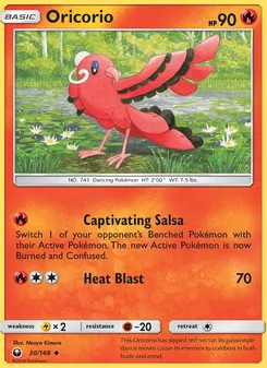 Oricorio, Celestial Storm, no. 30