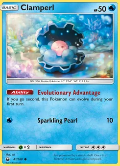 Clamperl, Celestial Storm, no. 41