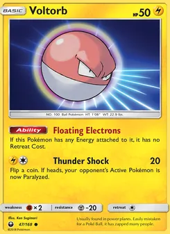 Voltorb, Celestial Storm, no. 47