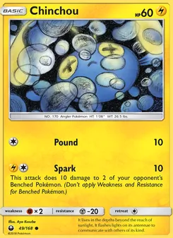 Chinchou, Celestial Storm, no. 49