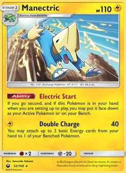 Manectric, Celestial Storm, no. 52