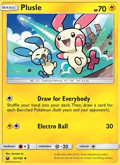 Plusle, Celestial Storm, no. 53