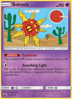 Solrock, Celestial Storm, no. 62