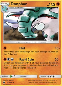 Donphan, Celestial Storm, no. 73