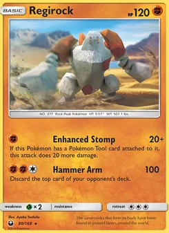 Regirock, Celestial Storm, no. 80