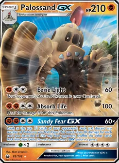 Palossand GX, Celestial Storm, no. 82