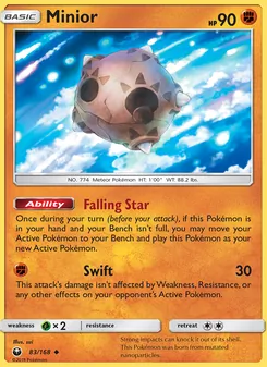 Minior, Celestial Storm, no. 83