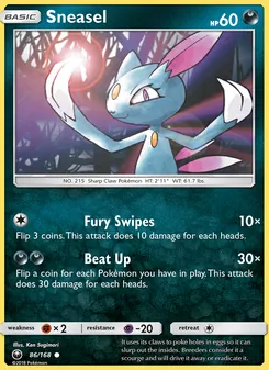 Sneasel, Celestial Storm, no. 86