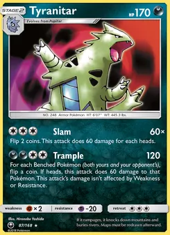 Tyranitar, Celestial Storm, no. 87