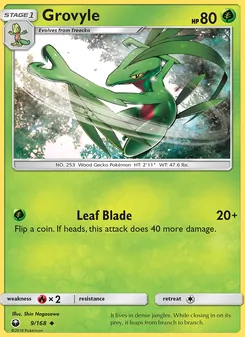 Grovyle, Celestial Storm, no. 9
