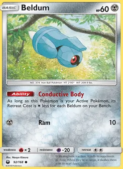 Beldum, Celestial Storm, no. 92