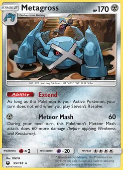 Metagross, Celestial Storm, no. 95