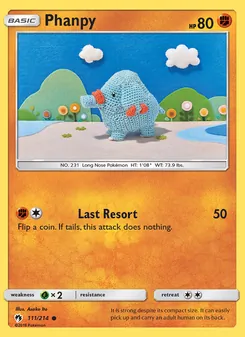 Phanpy, Lost Thunder, no. 111