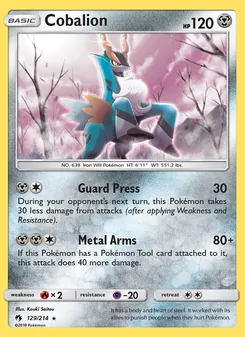 Cobalion, Lost Thunder, no. 129