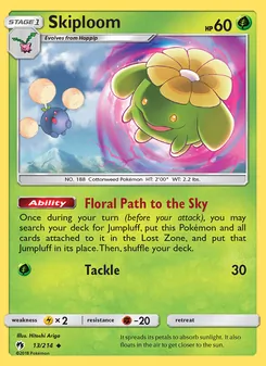 Skiploom, Lost Thunder, no. 13