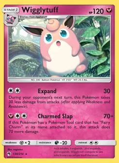 Wigglytuff, Lost Thunder, no. 134