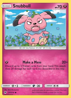 Snubbull, Lost Thunder, no. 137