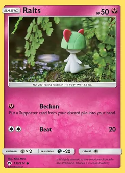 Ralts, Lost Thunder, no. 139