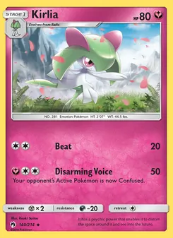 Kirlia, Lost Thunder, no. 140