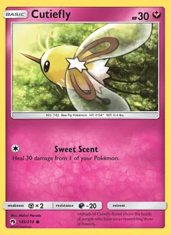 Cutiefly, Lost Thunder, no. 145