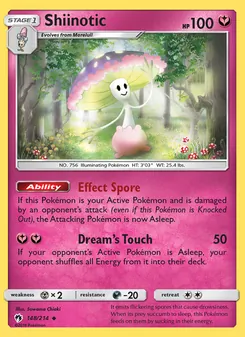 Shiinotic, Lost Thunder, no. 148